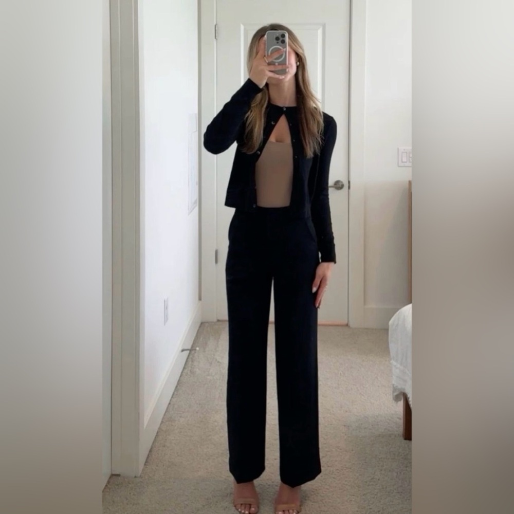 Banana Republic Martin Fit Classic Black Dress Pants